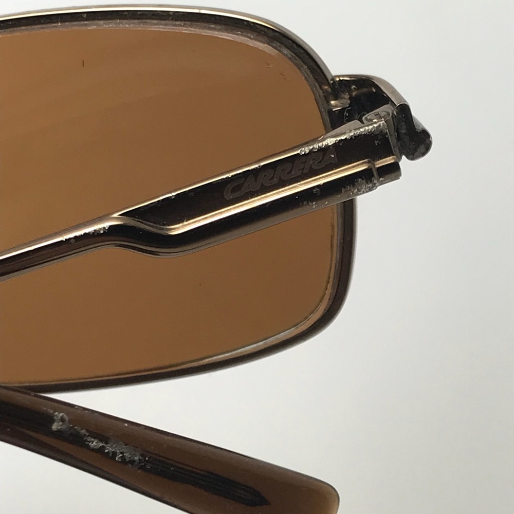 Carrera 6zmp-Vw Brown Rectangular Sunglasses Frame - image 4